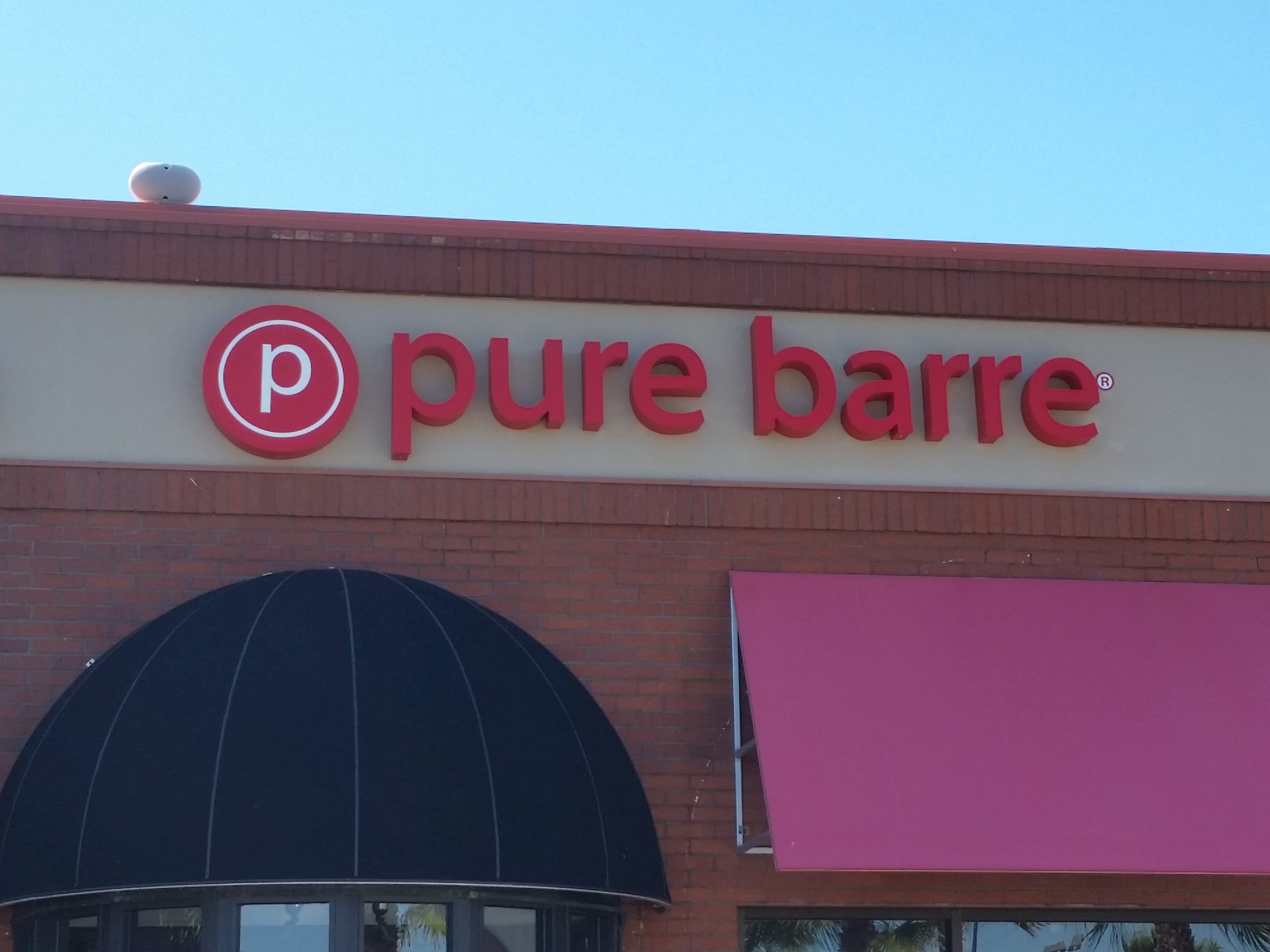 Pure Barre Channel Letter Signs